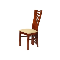 Krzesło MEWA, ażurowa drewniana rama, Styl Klasyczny