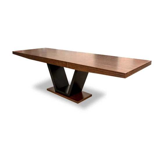 Stół rozkładany SJ80 180/90+ 2x45 cm wkładka + 8 krzeseł Wiktor J Pinezka