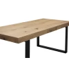 Stół rozkładany 160/90 + 40 cm SJ51 w stylu loft industrialny