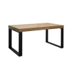 Stół rozkładany 160/90 + 40 cm SJ51 w stylu loft industrialny