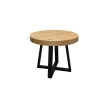 Stół rozkładany 100 + 40 cm SJ971 styl loft industrialny