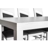 ZESTAW MEBLI: Rozkładany Stół BASIA 160 cm + 2x40 cm + 6 Krzeseł MARIKA
