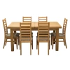 ZESTAW MEBLI Stół Orfeusz SW3 160/90 + 2x40 cm + 6 krzeseł KW83