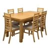ZESTAW MEBLI Stół Orfeusz SW3 160/90 + 2x40 cm + 6 krzeseł KW83