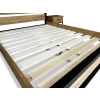 Łóżko metalowe 160x200 cm łóżko do sypialni Karmel LOFT