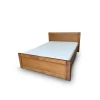 Drewniane łóżko 160 x 200 cm LIMEA drewniana sypialnia