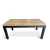 Stół rozkładany, stół drewniany 160/90 + 40 cm PABLO w stylu LOFT