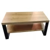 Ława w stylu LOFT z półką
