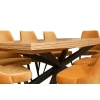 ZESTAW mebli: Stół rozkładany SJ50 160/88 + 40 cm + 4 krzesła KW110
