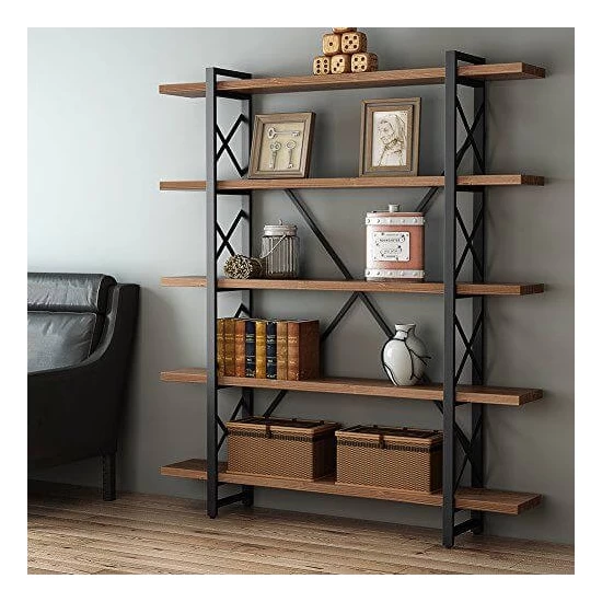 REGAŁ REDFERN 200/150 cm Loft Industrial