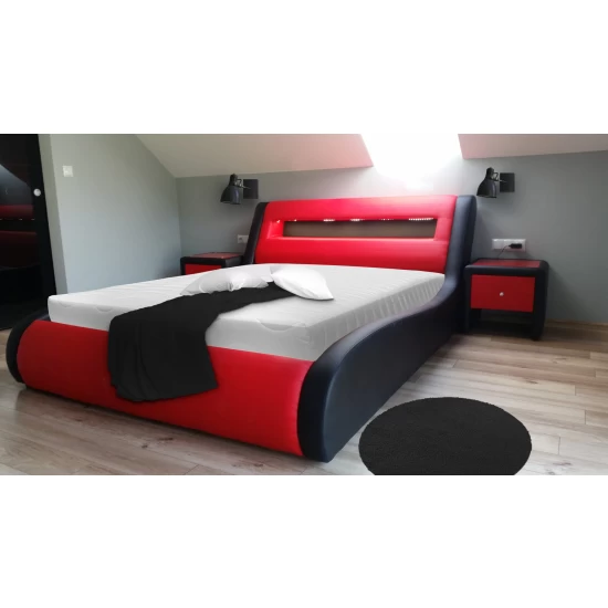 Łóżko tapicerowane 160/200 FARA ze stelażem