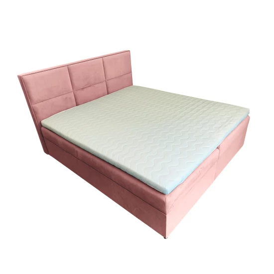 Łóżko sypialniane KENZO 200/200 cm tapicerowane