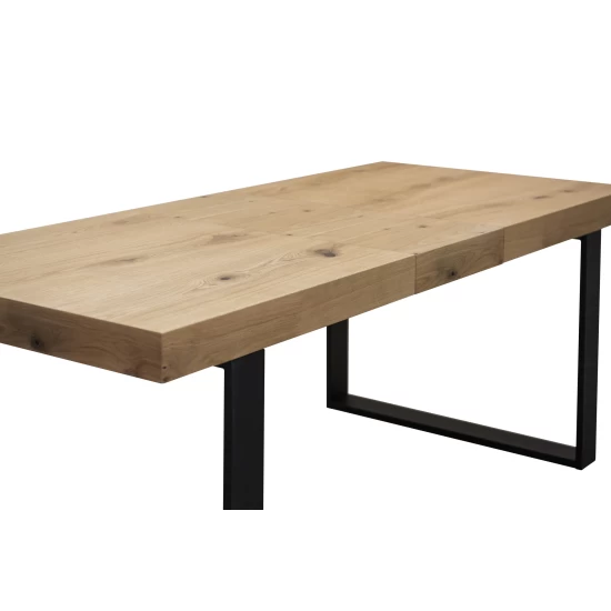 Stół rozkładany 160/90 + 40 cm SJ51 w stylu loft industrialny