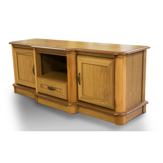 Komoda RTV Dębowa Oliwia 2D1S Szerokość 140cm