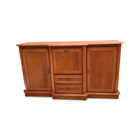 Komoda Dębowa Oliwia 2D2S+barek szerokość 160 cm