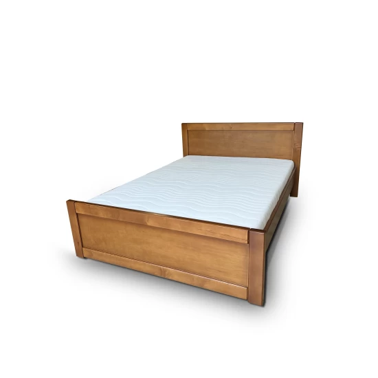Drewniane łóżko 160 x 200 cm LIMEA drewniana sypialnia