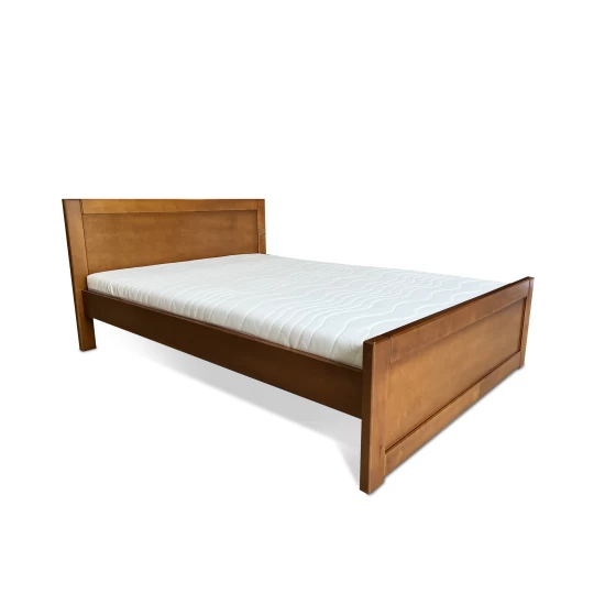 Drewniane łóżko LIMEA 180 x 200 cm drewniana sypialnia