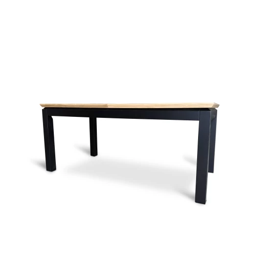 Stół rozkładany, stół drewniany 160/90 + 40 cm PABLO w stylu LOFT