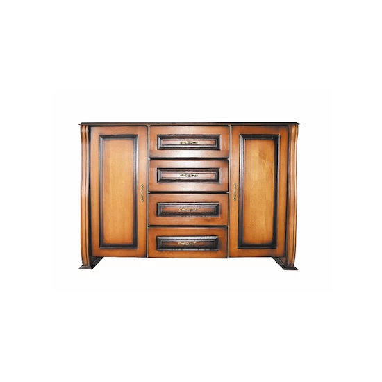 Komoda Dębowa CEZAR 2D4S szer. 150 cm