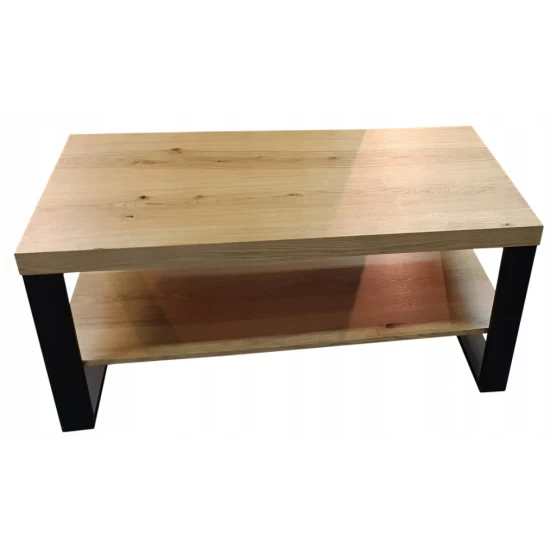 Ława w stylu LOFT z półką