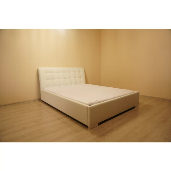 Łóżko tapicerowane PIK 160/200 cm ze stelażem w stylu glamour