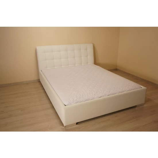 Łóżko tapicerowane PIK 160/200 cm ze stelażem w stylu glamour