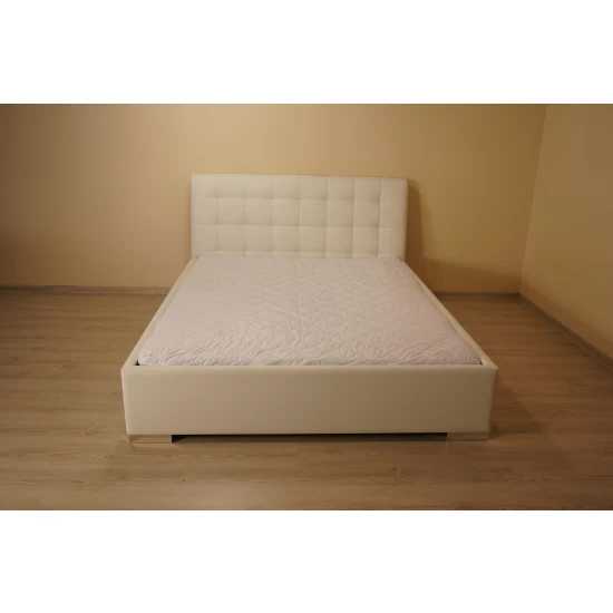 Łóżko tapicerowane PIK 160/200 cm ze stelażem w stylu glamour