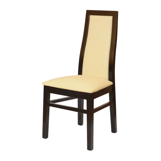 Tapicerowane Krzesło RENA profilowane oparcie