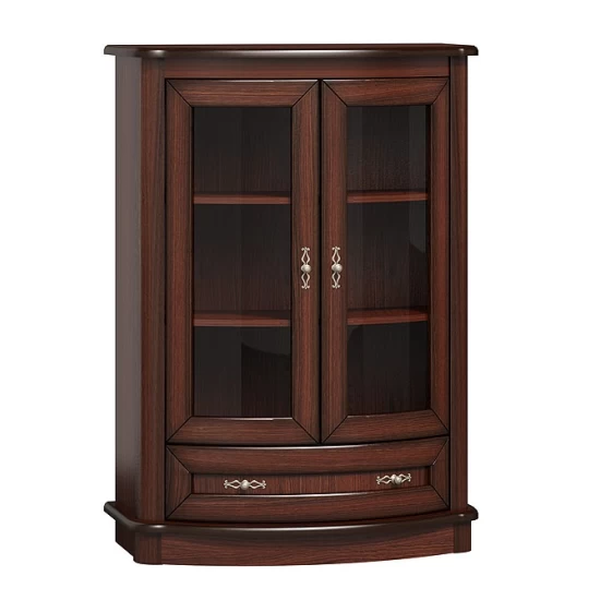 Witryna szklana, witryna do salonu Dalia 5 2D1S szerokość 92 cm