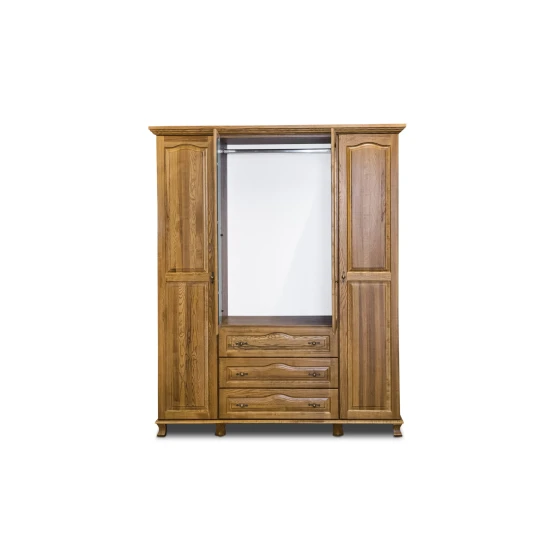 Dębowa Szafa Fala 4d2s 180 cm