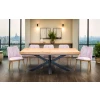 Stół Loft P2 400 cm rozkładany 100×200 + 4×50 cm + 6 krzeseł Tokyo