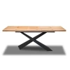 Stół Loft Top 160/90 + 2 x 40 cm