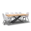 Stół Loft Top 160/90 + 2 x 40 cm + 6 Krzeseł Olo