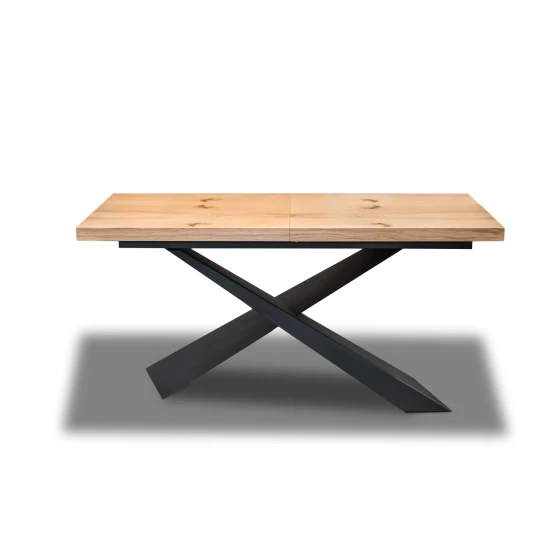 Stół Loft Top 160/90 + 2 x 40 cm + 6 Krzeseł Olo
