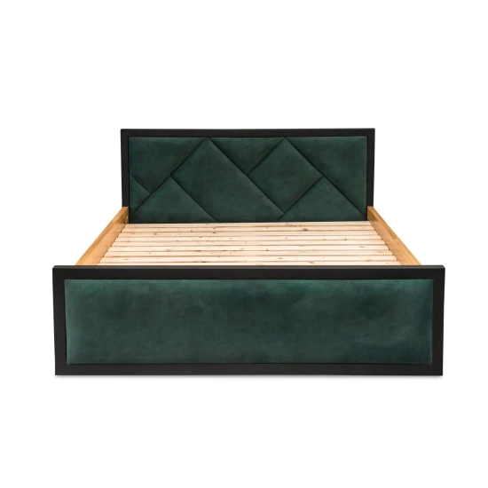 Łóżko Karmel III styl loft 140/200 cm