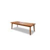 Stół rozkładany, stół dębowy 250/100 + 3×50 cm LUIS w stylu LOFT