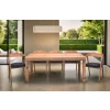 Stół Wasyl Loft 200/100 + 2 x 50 cm + 6 Krzeseł dębowych X1