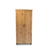 Szafa Karmel 90 cm lite drewno + elementy fornirowane
