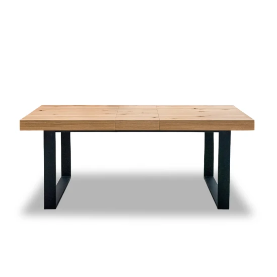 Stół rozkładany, stół drewniany 180/90+2×45 cm SJ51 styl LOFT