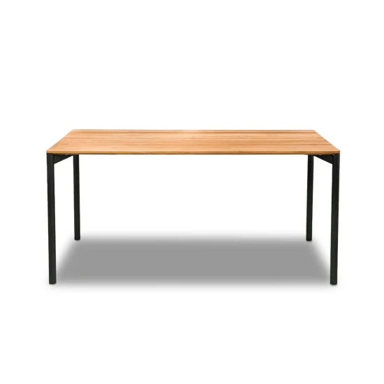Stół Edge nierozkładany drewno dębowe 160x90 cm