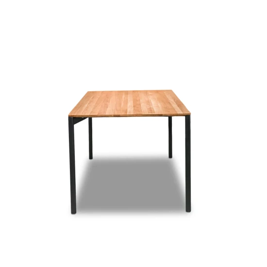 Stół Edge nierozkładany drewno dębowe 160x90 cm